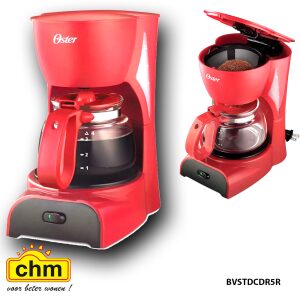 OSTER COFFEE MACHINE RED 4 CUP-0
