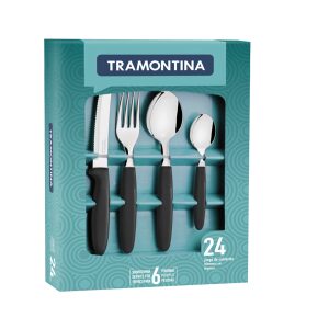 TRAMONTINA 24PCS TABLEWARE SET-0