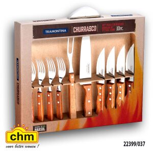 TRAMONTINA 10PCS BARBEQUE SET-0