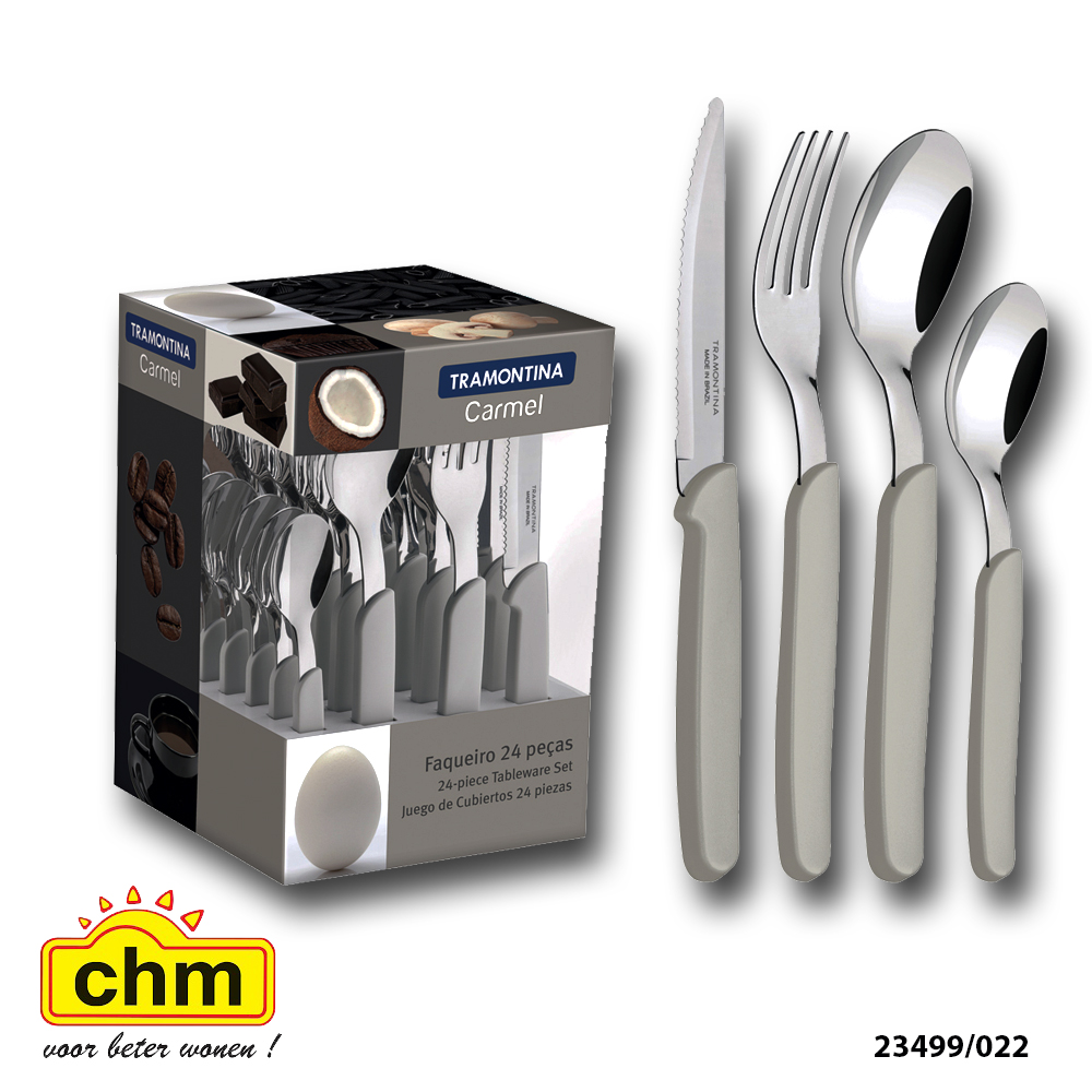 TRAMONTINA TABLEWARE SET 24PCS-0