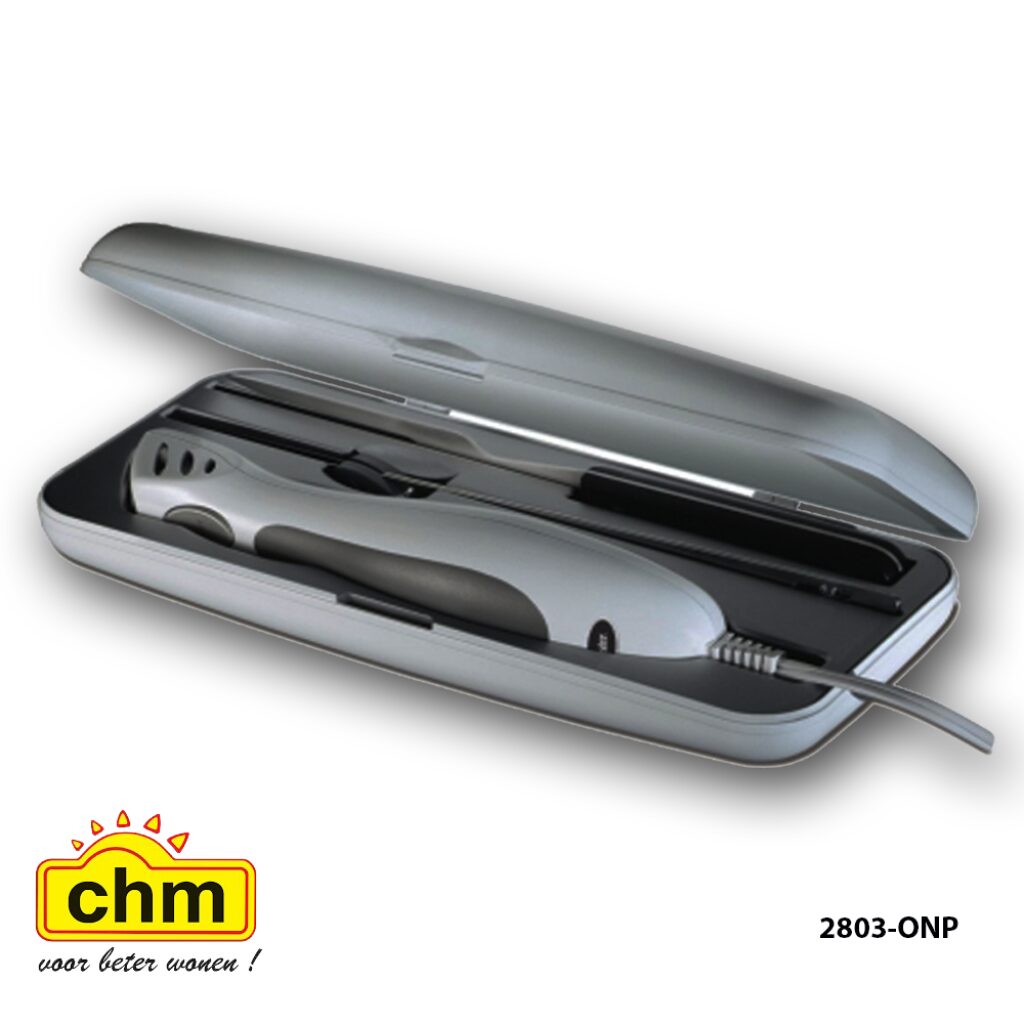 OSTER ELECTRIC KNIFE WITH CARVING FORK AND STORAGE CASE 2803ONP CHM
