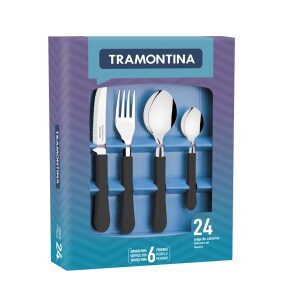 TRAMONTINA TABLEWARE SET 24PCS -0