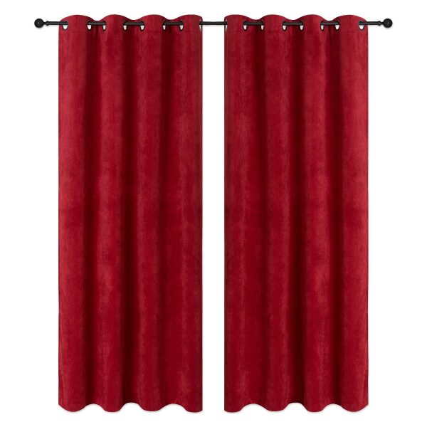 SAFDIE CURTAIN PANEL VELVET 84L ASST-0