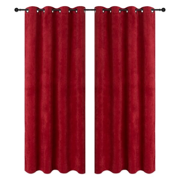 SAFDIE CURTAIN PANEL VELVET 84L ASST-0