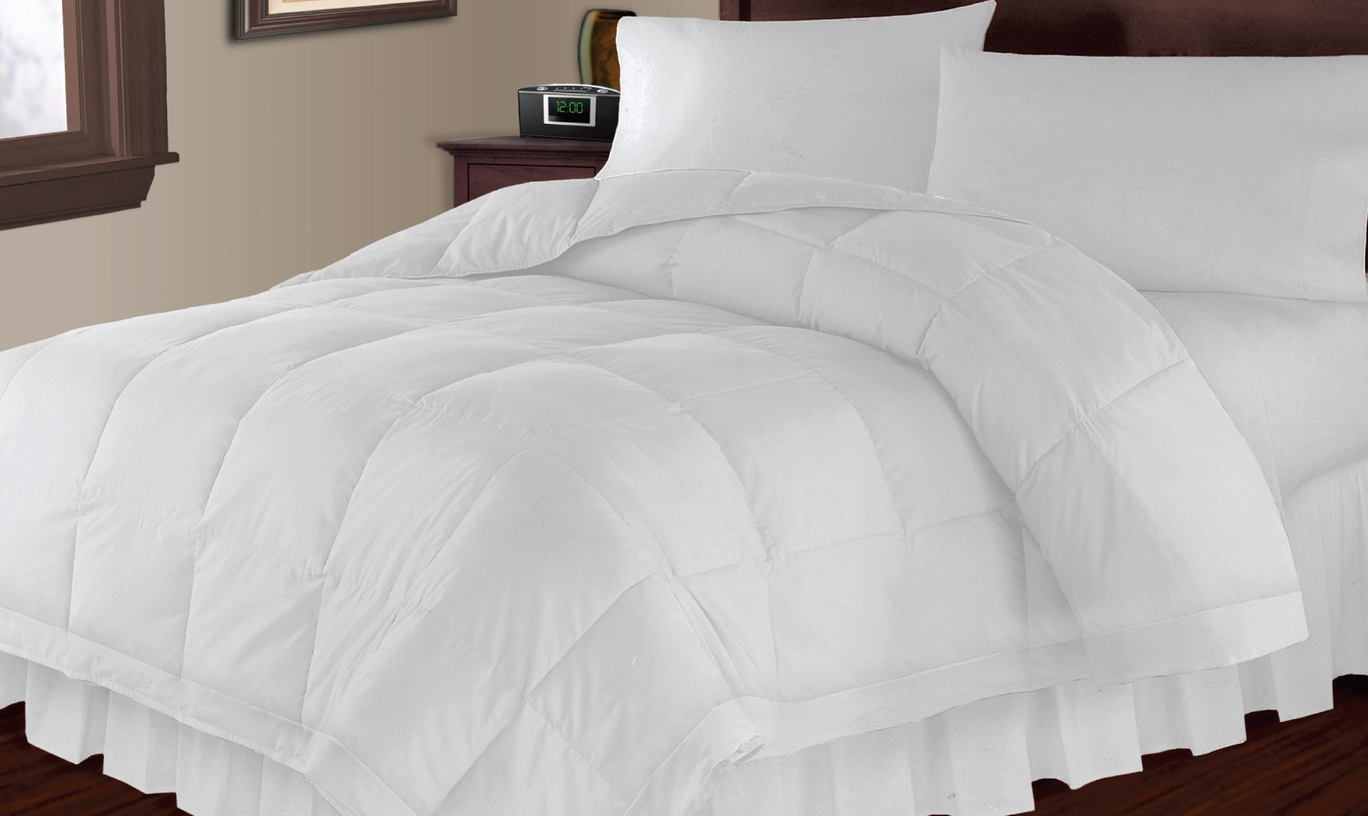 SAFDIE COMFORTER DOWN ALTERNATIVE T 66X86 WHITE-0