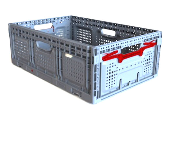 PLASGAD FOLDING CRATE 60X40X18-0