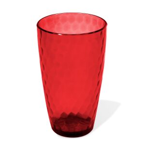 SAFDIE HI BALL TUMBLER HONEYCOMB PLASTIC RED 550ML-0