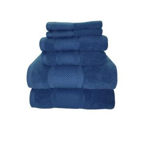 STTELLI RADIANCE BATH SHEET NAVY (per stuk)-0
