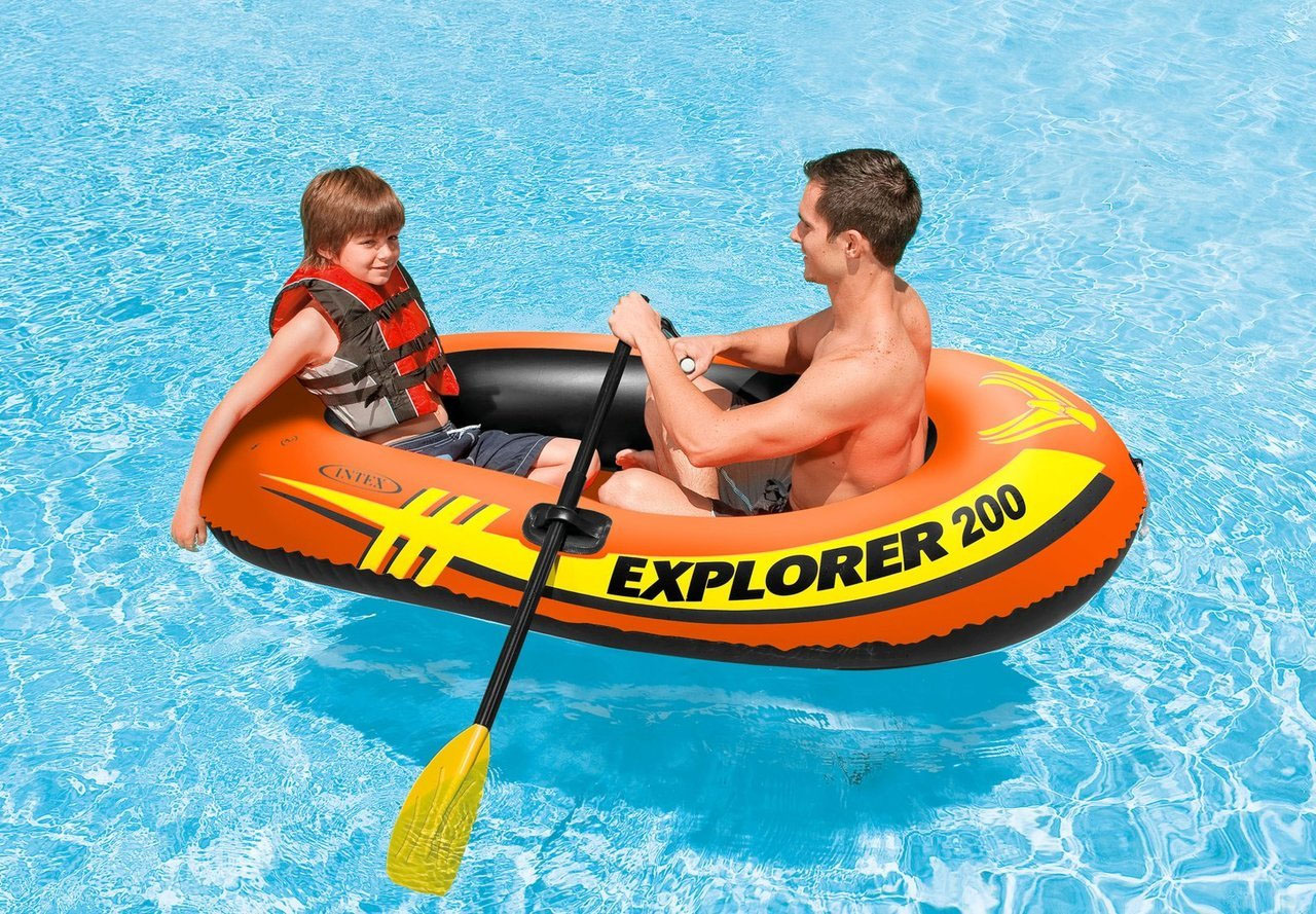 INTEX EXPLORER 200 BOAT-0