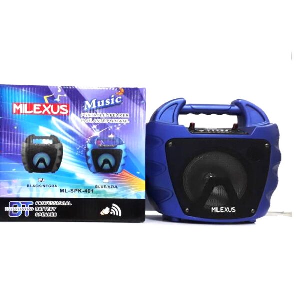 MILEXUS BLUETOOTH SPEAKER SYSTEM BLAUW -0