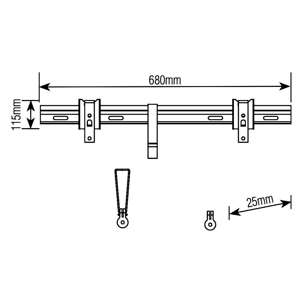 BRASFORMA TV BEUGEL 32-40INCH-6131 BRASFORMA TV BEUGEL 32-40INCH-6131