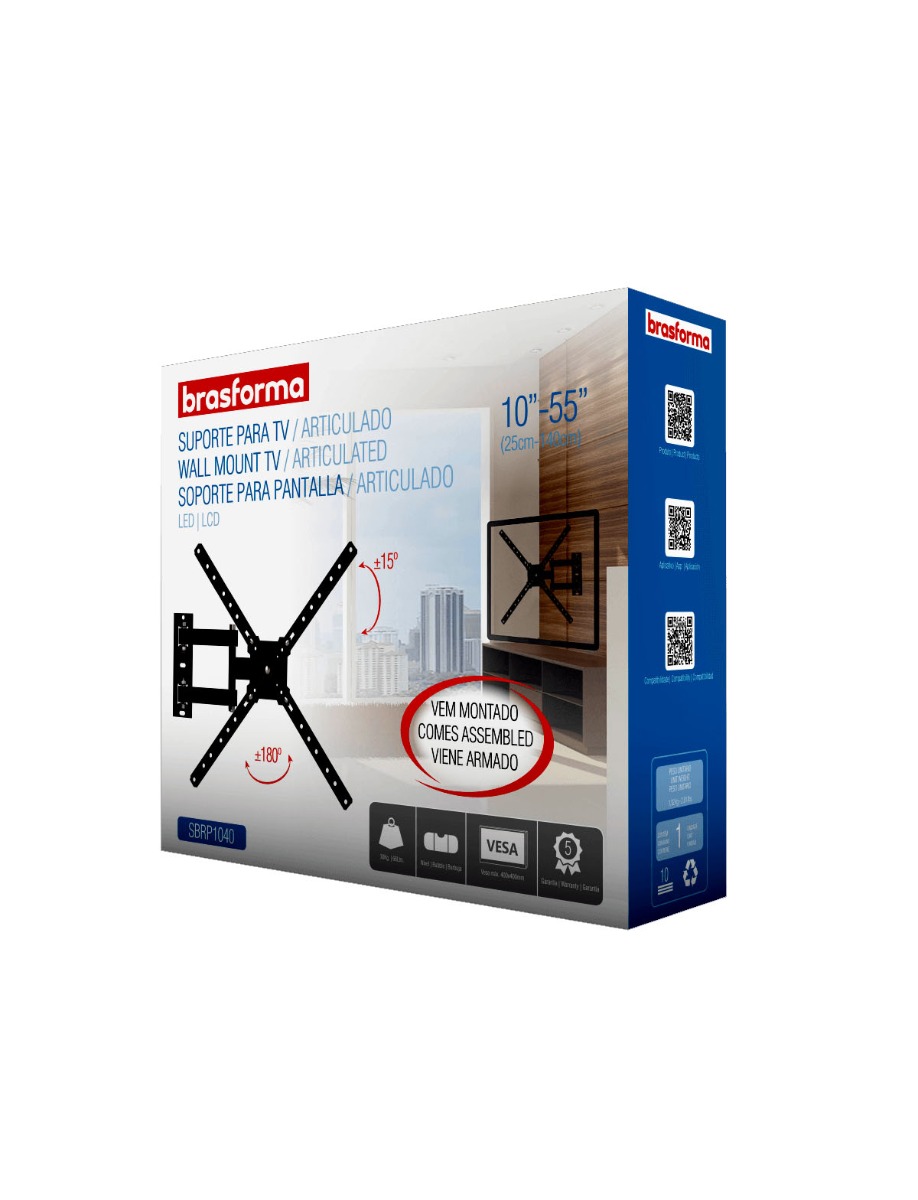BRASFORMA TV BEUGEL 10-55INCH-6140 BRASFORMA TV BEUGEL 10-55INCH-6140