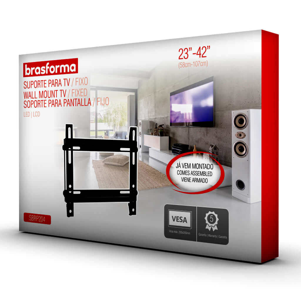 BRASFORMA TV BEUGEL 23-42INCH-6128 BRASFORMA TV BEUGEL 23-42INCH-6128