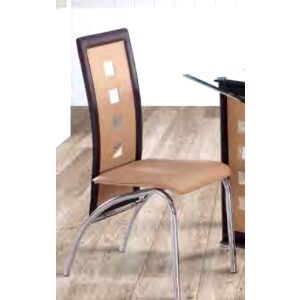 ANNIS DINNING CHAIR BROWN 57X40X96-0