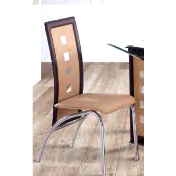 ANNIS DINNING CHAIR BROWN 57X40X96-0