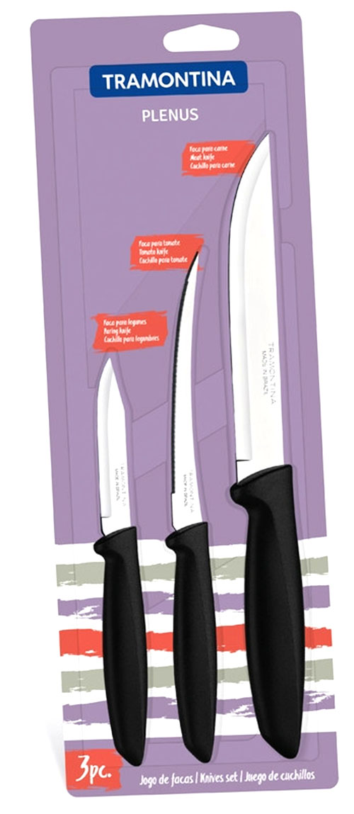 TRAMONTINA 3PC KNIVES SET-0
