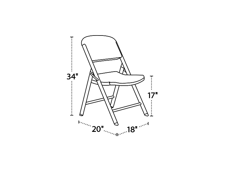 LIFETIME COMMERCIAL GRADE CONTOURED FOLDING CHAIR-6653 LIFETIME COMMERCIAL GRADE CONTOURED FOLDING CHAIR-6653