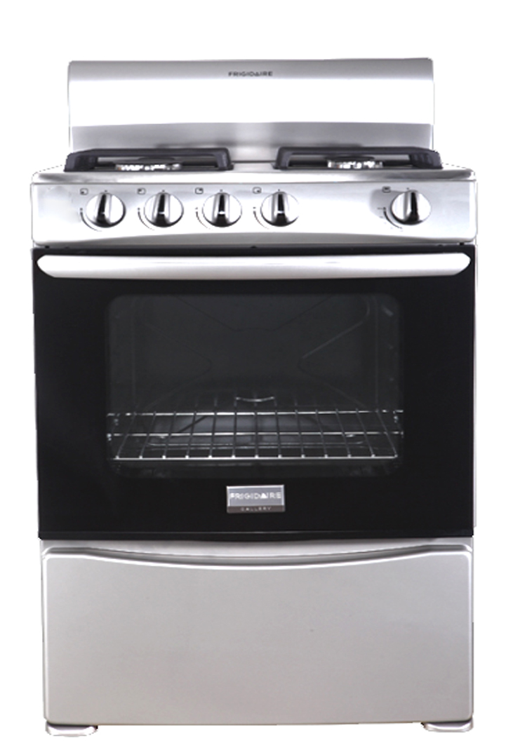 FRIGIDAIRE VRIJSTAANDE 4 BRANDERS GASFORNUIS 24INCH-0