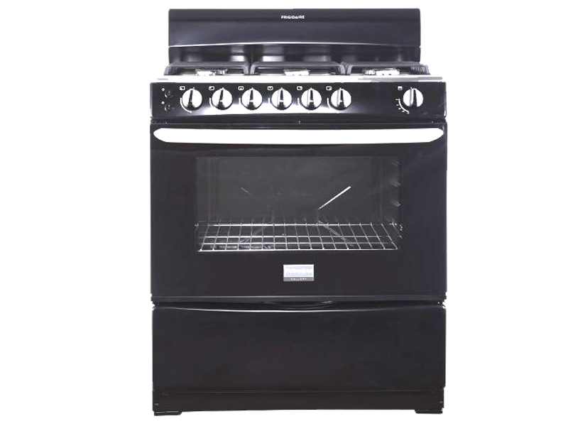 FRIGIDAIRE VRIJSTAANDE ROESTVRIJSTAAL 6 BRANDERS GASFORNUIS 30INCH-0