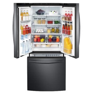 SAMSUNG 3 DEUREN KOELKAST ZWART 22CU.FT-0