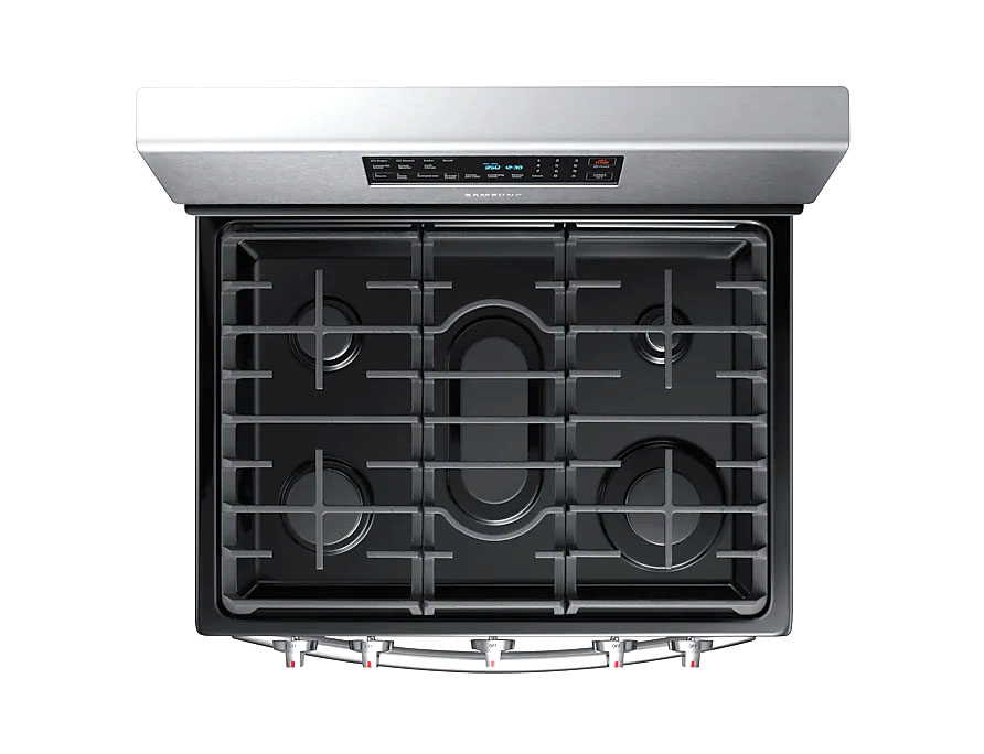 SAMSUNG 5 BRANDERS GASFORNUIS 5.8CU.FT -8210 SAMSUNG 5 BRANDERS GASFORNUIS 5.8CU.FT -8210