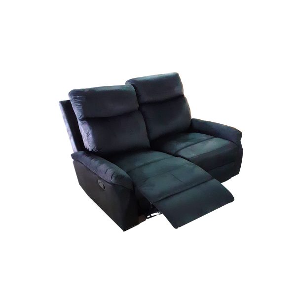 U2LIVING BALI RECLINER CHEVILLE YH03 2 SEATER BLACK-0