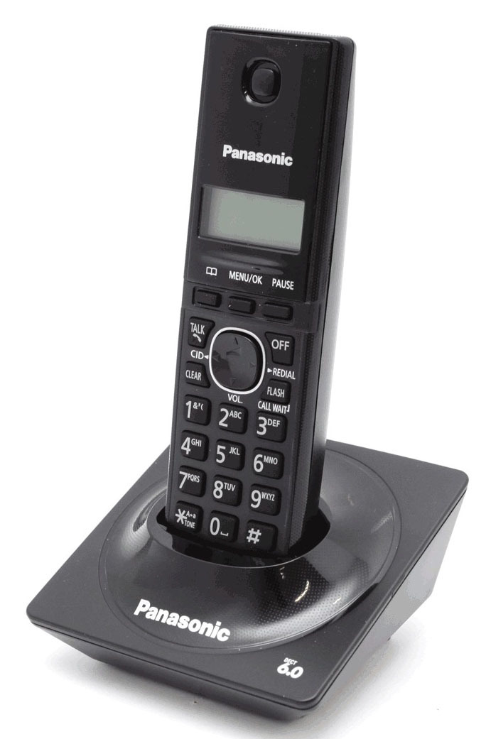 PANASONIC DRAADLOZE TELEFOON ZWART-0
