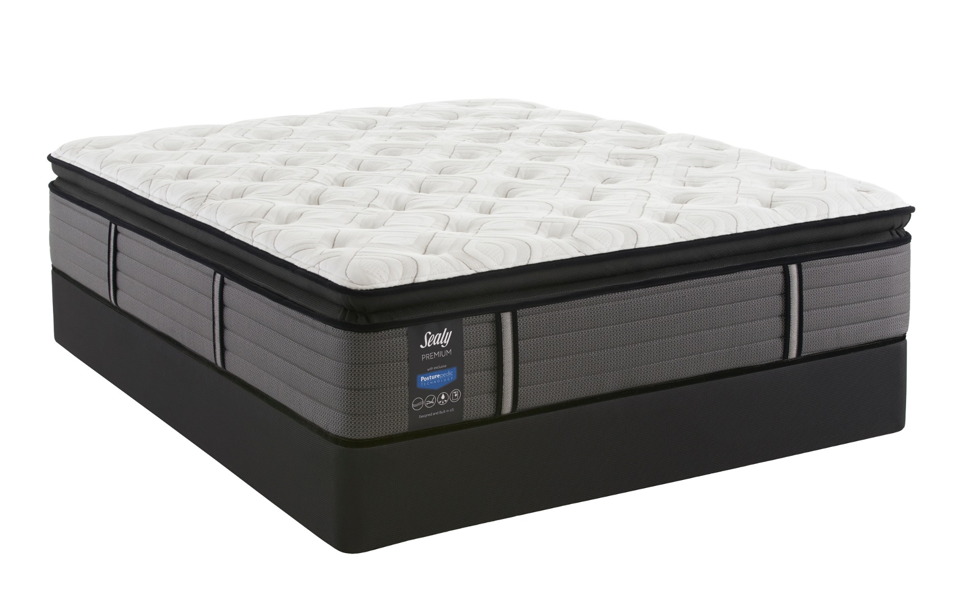 SEALY SANTA MONICA PERFORMANCE BLVD E/T MATRAS 192X203X34CM-8848 SEALY SANTA MONICA PERFORMANCE BLVD E/T MATRAS 192X203X34CM-8848