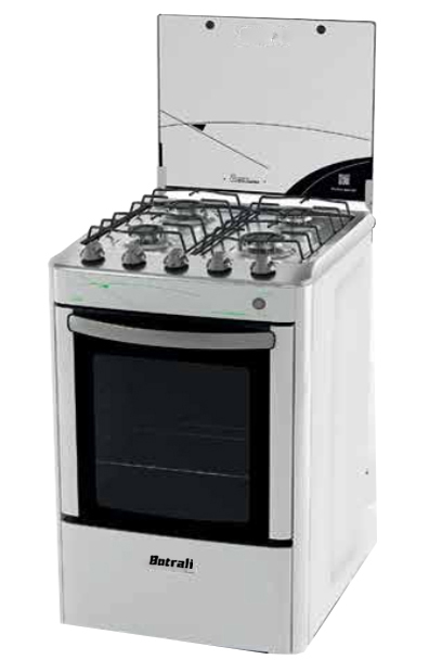 BOTRALI 4 BRANDERS GASFORNUIS WIT 20 INCH-0