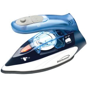 BRENTWOOD FOLDABLE TRAVEL VERTICAL STEAM IRON -0