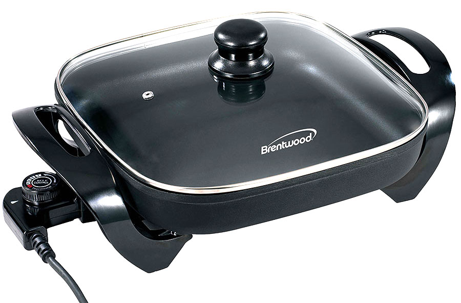 BRENTWOOD ELECTRISCHE KOEKENPAN 12INCH -0