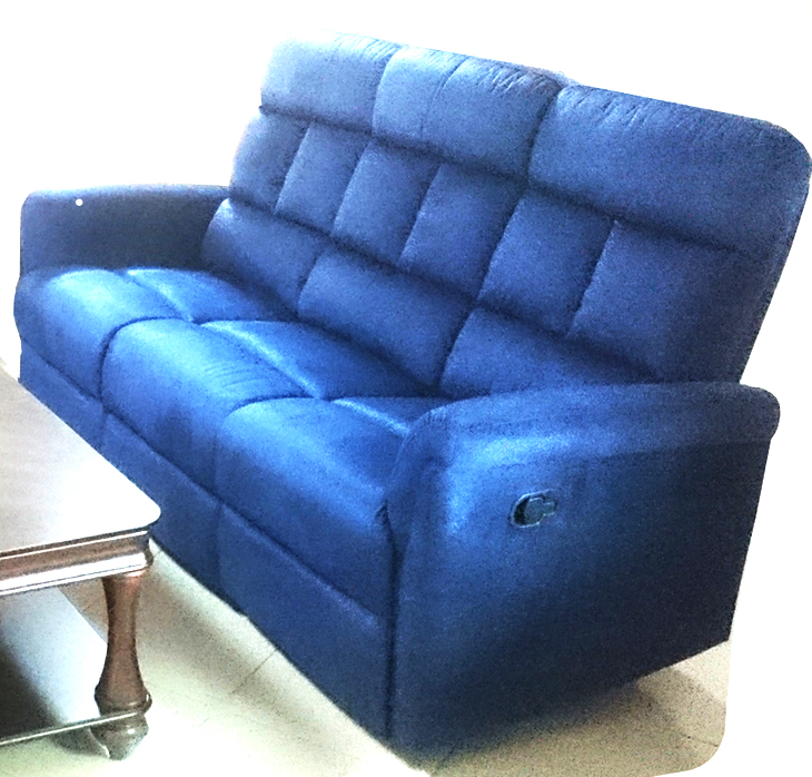 VADA RECLINER CHEVILLE 3 ZIT YH04 BLAUW-0