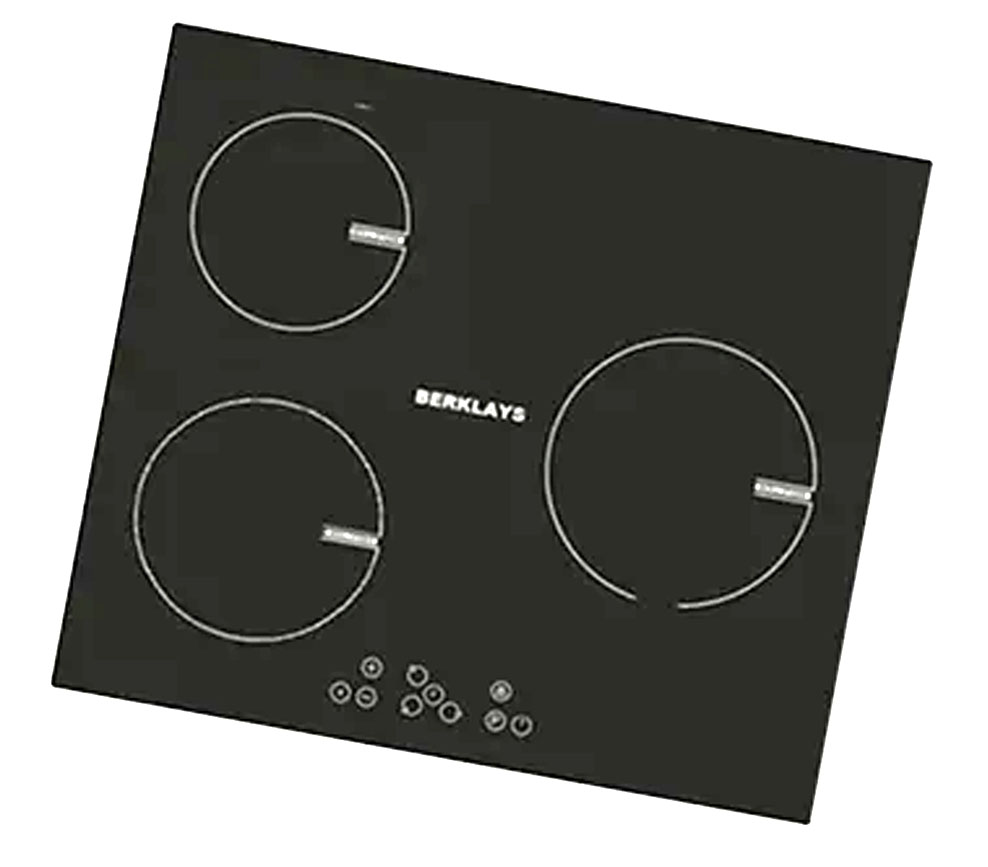 BERKLAYS INBOUW INDUCTIE KOOKTOP MET 3 KOOKZONES 60CM-0