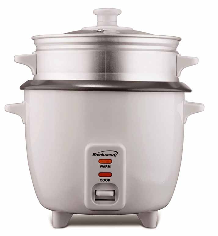 BRENTWOOD 8 ONGEKOOKT / 16 GEKOOKT RIJSTKOKER 1.5L-0
