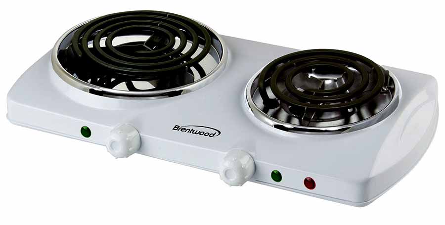 BRENTWOOD DUBBELE ELECTRISCHE BRANDER -0