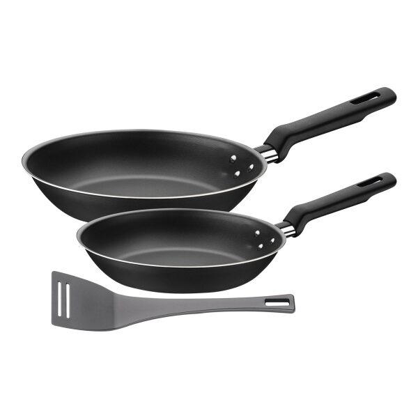 TRAMONTINA  LORETO KOEKEPAN MET STARFLON 3 PC'S