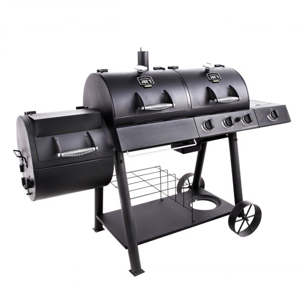CHARBROIL  LONGHORN COMBO  GAS SMOKER BBQ GRILL