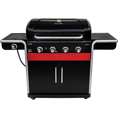 CHARBROIL COMBO GAS2COAL 44000 BTU 4 BURNER HYBRID BBQ GRILL ZWART