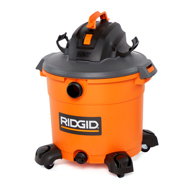 RIDGID 5.0 PIEK HP 16 GALLON WET/DRY MET FILTER STOFZUIGER INCLUSIEF ACCESSOIRES