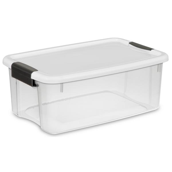 STERILITE 18QT OPBERGBOX/BAK WIT
