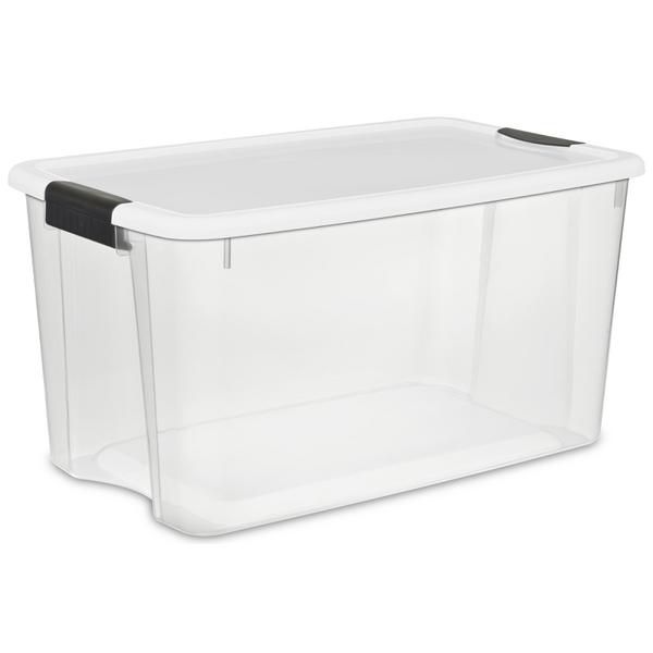STERILITE 70QT ULTRA OPBERGBOX/BAK WIT