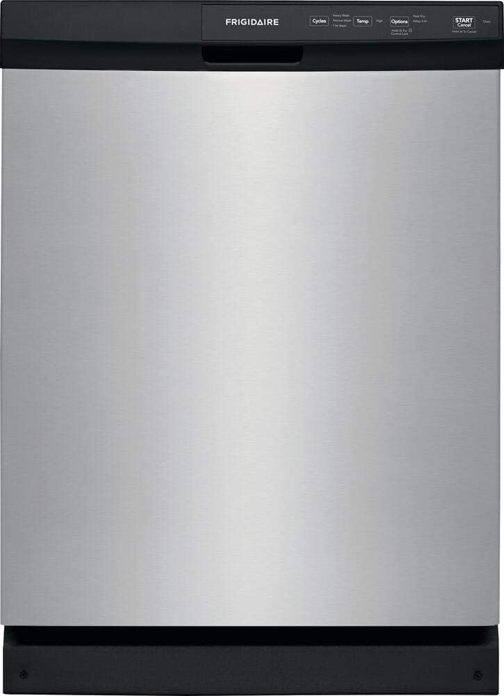 FRIGIDAIRE INGEBOUWDE ROESTVRIJSTAAL VAATWASSER MET 3 WASCYCLE 24 INCH