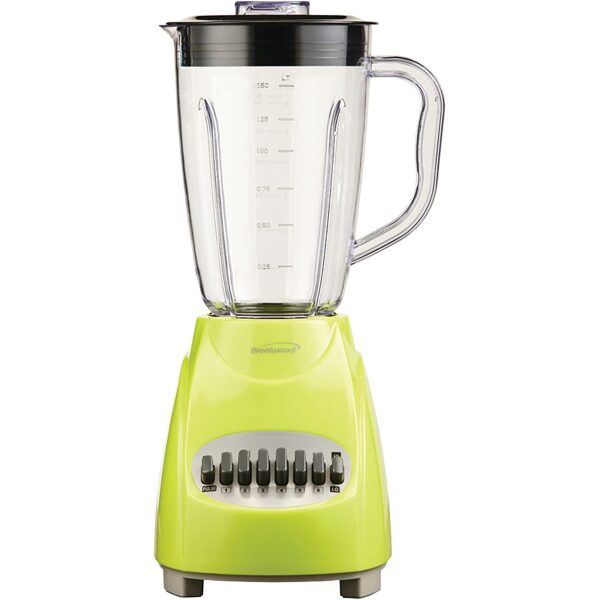BRENTWOOD 12-SPEED + PULSE BLENDER, LIMOEN GROEN