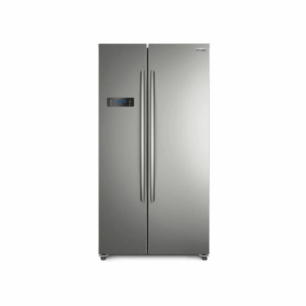 FRIGIDAIRE VRIJSTAANDE KOELKAST 19 CU.FT, GRIJS, ZIJ AAN ZIJ DEUR