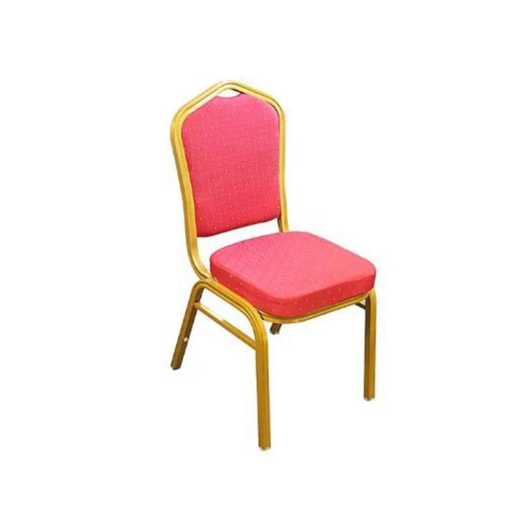 BANQUET STOEL ROOD ZONDER ARMLEUNING