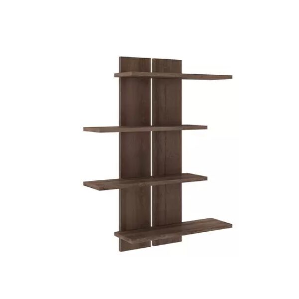MOVELBENTO DECORATIEVE WANDKAST MET 4 PLANKEN RUSTIEK