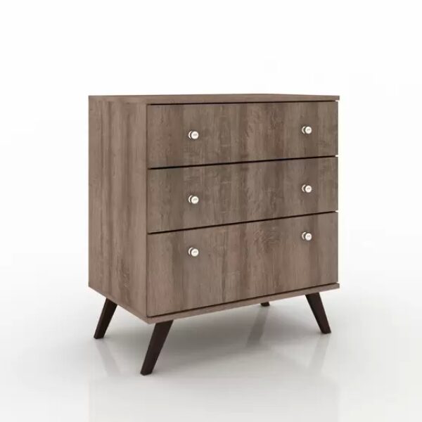 MOVELBENTO RETRO LADENKAST MET 3 LADEN RUSTIEK