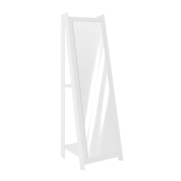 MOVELBENTO SCHUIFVLOERSPIEGEL MET 2 PLANKEN WIT