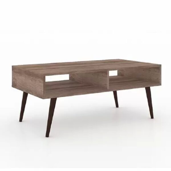 MOVELBENTO KOFFIE TAFEL MET 2 NICHES RUSTIEK