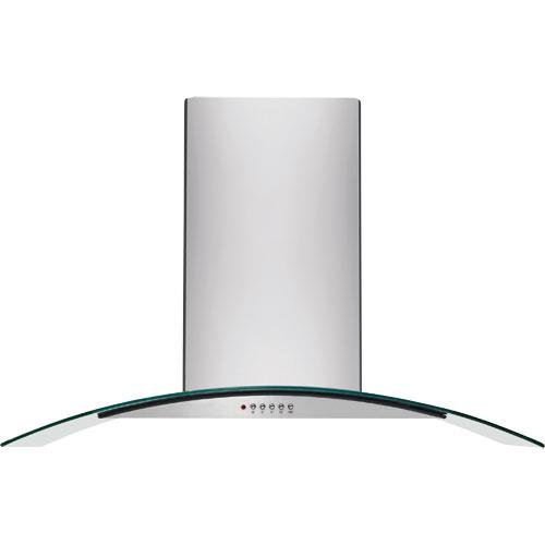 FRIGIDAIRE “30" CONVERTIBLE RANGE HOOD ROESTVRIJSTAAL MET GLASS CANOPY